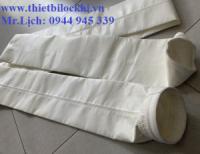 Túi lọc bụi polyester loại chống được ẩm có hiệu quả lọc cực đỉnh